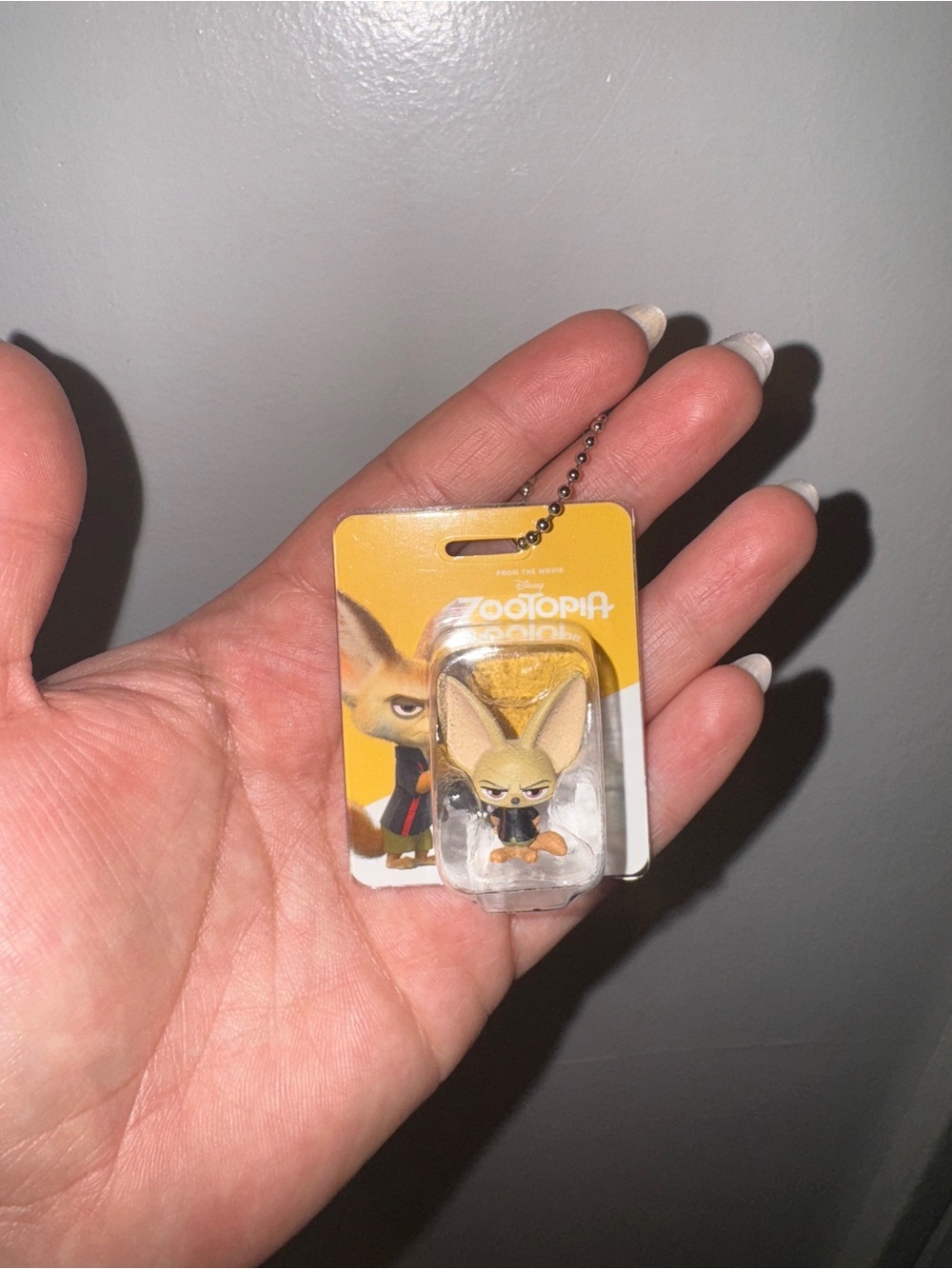 Zootopia Finnick mini Keychain